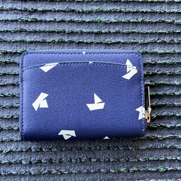 Kate Spade spencer paper boats zip cardholder - Picture 5 of 16